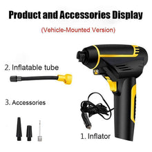 Load image into Gallery viewer, Portable Car Air Pump