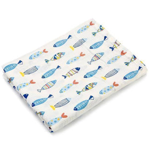 100% Cotton Baby Wrap Soft Newborn Blankets