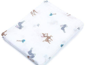 100% Cotton Baby Wrap Soft Newborn Blankets