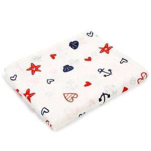 100% Cotton Baby Wrap Soft Newborn Blankets