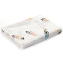 Load image into Gallery viewer, 100% Cotton Baby Wrap Soft Newborn Blankets