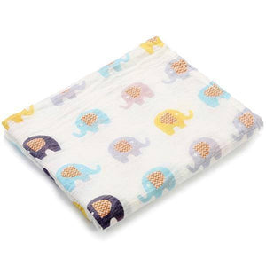 100% Cotton Baby Wrap Soft Newborn Blankets