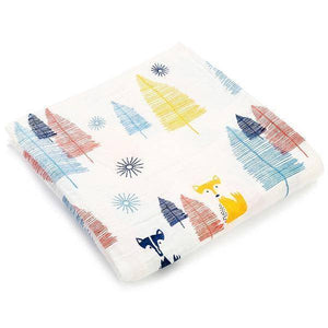 100% Cotton Baby Wrap Soft Newborn Blankets