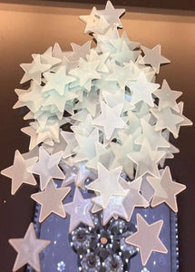 100 pcs Glow in the Dark Luminous Star Stickers