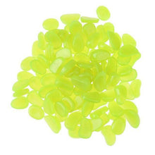 Load image into Gallery viewer, 100Pcs Glow In The Dark Garden Pebbles