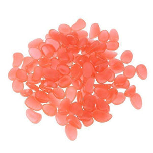 100Pcs Glow In The Dark Garden Pebbles