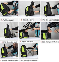 Load image into Gallery viewer, 2-in-1 Chair Bag Backpack