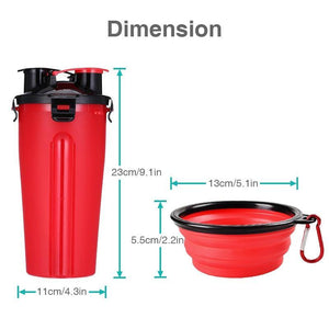 2 IN 1 Portable Pet Feeder