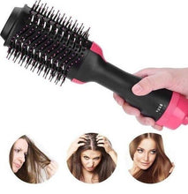 Load image into Gallery viewer, 2 in 1 Rotating Hot Hair Brush Curler and Hair Dryer