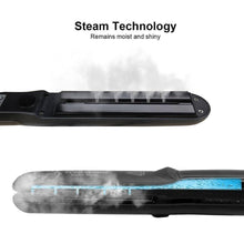 Load image into Gallery viewer, 2 in 1 Steam Hair Straightener and Curler Flat Iron With Vapor Ceramic Tourmaline