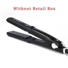 Load image into Gallery viewer, 2 in 1 Steam Hair Straightener and Curler Flat Iron With Vapor Ceramic Tourmaline