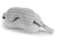 Load image into Gallery viewer, 2 in 1 Travel Neck Pillow &amp; Eye Mask