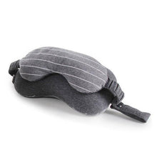 Load image into Gallery viewer, 2 in 1 Travel Neck Pillow &amp; Eye Mask