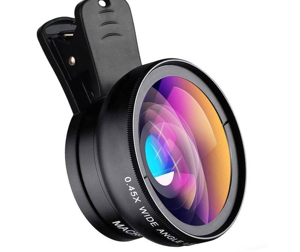 2-in-1 Wide Angle and Macro Phone Lens