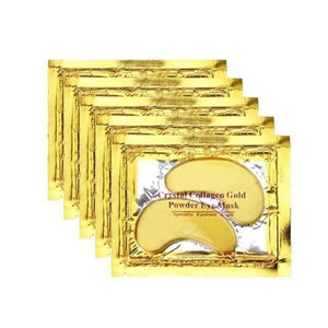 24k Gold Gel Eye Mask Eyelid Patch Anti Wrinkle Eye Care gold