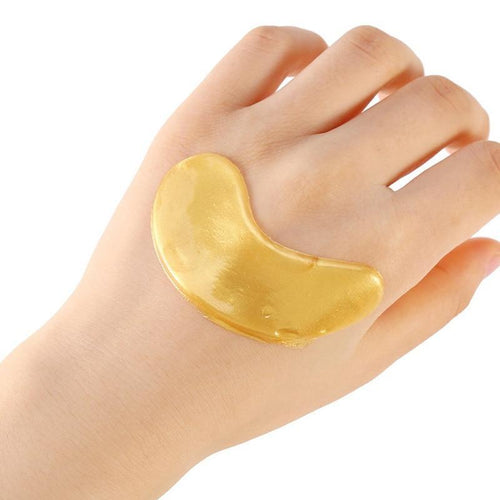 24k Gold Gel Eye Mask Eyelid Patch Anti Wrinkle Eye Care gold