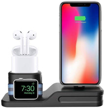 Load image into Gallery viewer, 3-IN-1 Charging Dock for Iphone, Apple Watch &amp; Earpods