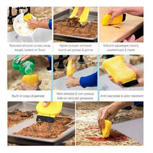 Load image into Gallery viewer, 3 In 1 Silicone Dish Washing Sponge