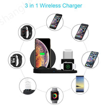 Load image into Gallery viewer, 3 in 1 Wireless Charging Dock Stand