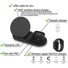 Load image into Gallery viewer, 3 in 1 Wireless Charging Dock Stand