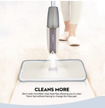 Load image into Gallery viewer, 360 Degree Spray Floor Mop with Reusable Microfiber Pads