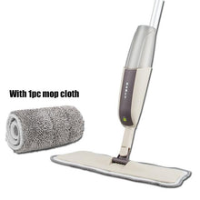 Load image into Gallery viewer, 360 Degree Spray Floor Mop with Reusable Microfiber Pads