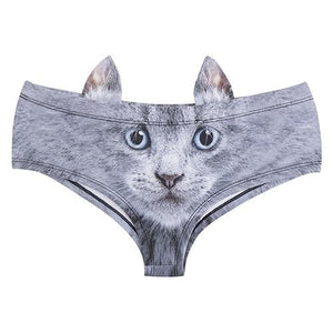 3D Animal Panties With Ears