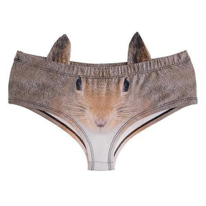 3D Animal Panties With Ears