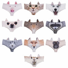 Load image into Gallery viewer, 3D Animal Panties With Ears