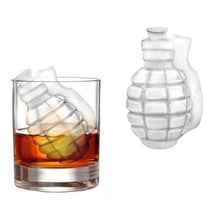 Load image into Gallery viewer, 3D Ice Cube Mold Grenade Shape