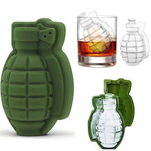 Load image into Gallery viewer, 3D Ice Cube Mold Grenade Shape