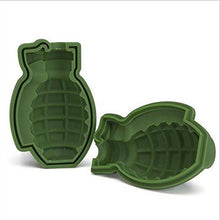 Load image into Gallery viewer, 3D Ice Cube Mold Grenade Shape