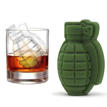 Load image into Gallery viewer, 3D Ice Cube Mold Grenade Shape