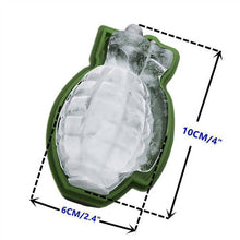 Load image into Gallery viewer, 3D Ice Cube Mold Grenade Shape