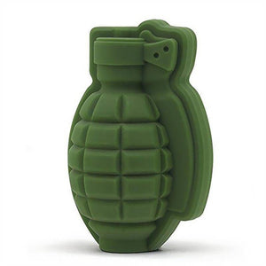 3D Ice Cube Mold Grenade Shape