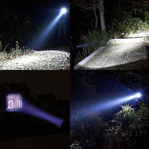 5 Switch Modes Waterproof LED Flashlight