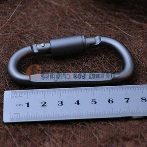 5pcs Outdoor Camping Equipment Aluminum Carabiner