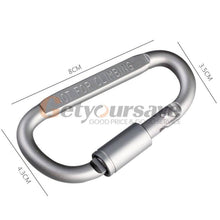 Load image into Gallery viewer, 5pcs Outdoor Camping Equipment Aluminum Carabiner