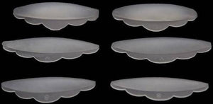 6pcs Silicone Eye Lash Shields Pads