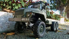 Load image into Gallery viewer, 6WD RC Car Military Truck Rock Crawler