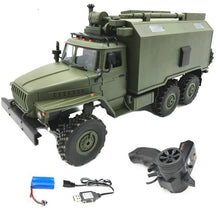 Load image into Gallery viewer, 6WD RC Car Military Truck Rock Crawler