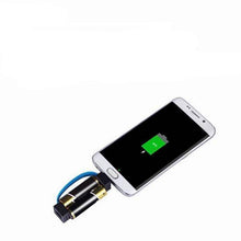 Load image into Gallery viewer, AA/AAA Battery Emergency Cellphone Charger