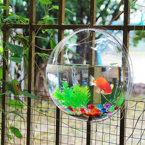 Acrylic Wall Hanging  Fish Bowl Aquarium