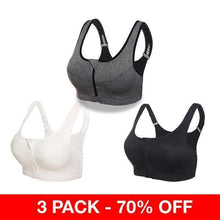 Load image into Gallery viewer, Adjustable Fitness Sport Bra Top