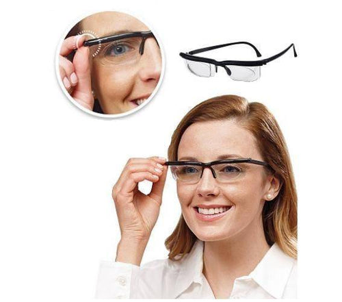 Adjustable Lens Eyeglasses