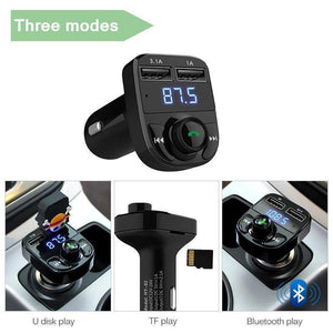 All-in- One Wireless Bluetooth Car Kit