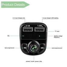 Load image into Gallery viewer, All-in- One Wireless Bluetooth Car Kit