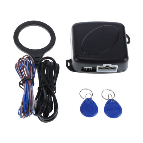 Auto Car Alarm & Push Button Start Keyless Entry System