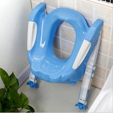 Load image into Gallery viewer, Baby Potty Training Chair Folding Ladder Toilet