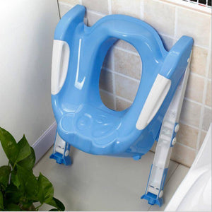 Baby Potty Training Chair Folding Ladder Toilet